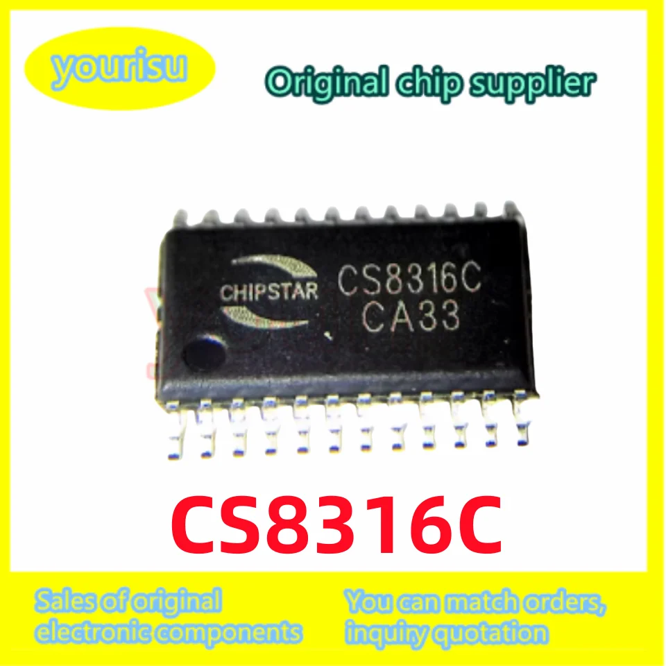 5-20Pcs/Lot Original CS8316C CS8316 SMD TSSOP24 constant mono 25W audio power amplifier IC chip