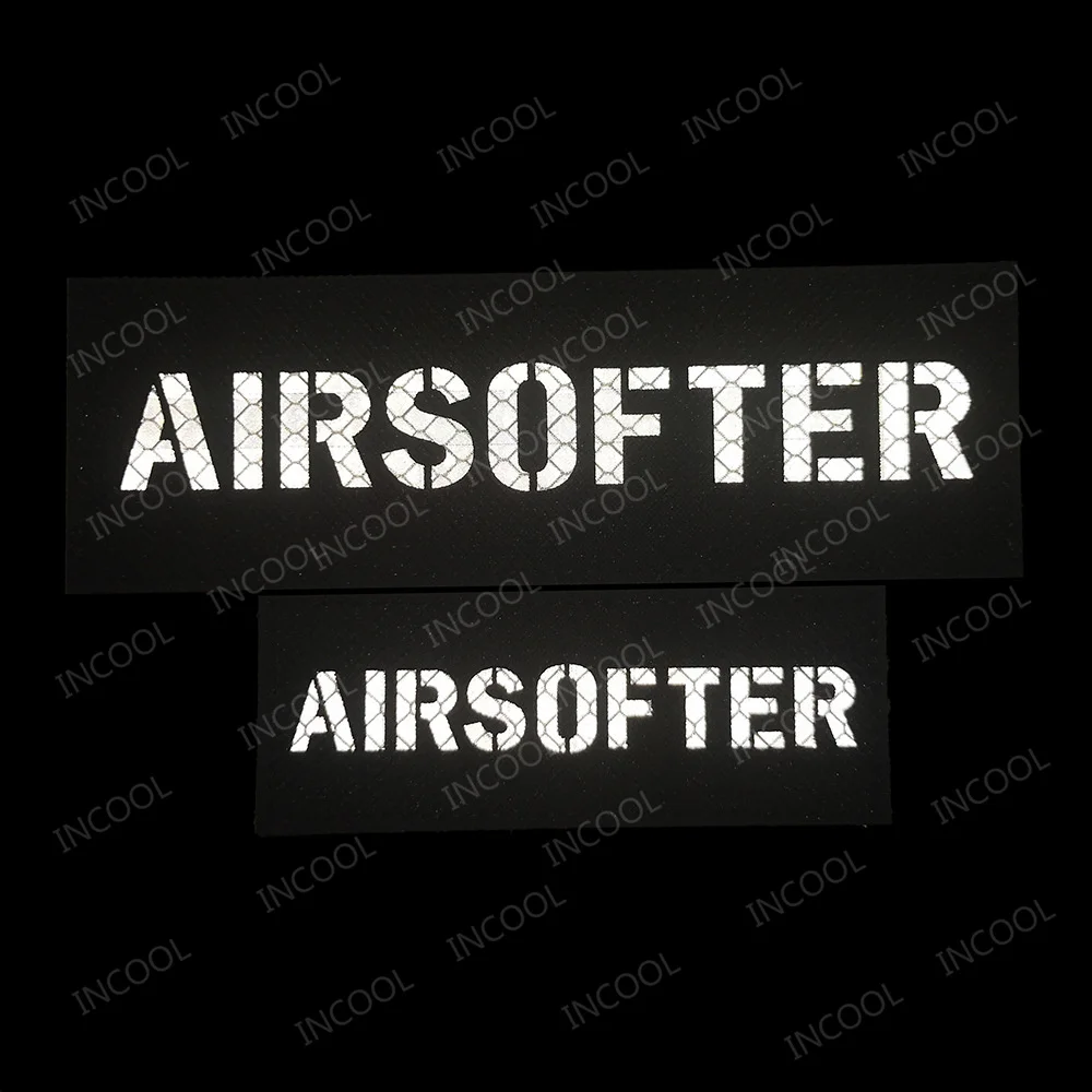 Parche bordado reflectante IR para equipamiento airsoft - imagen 4