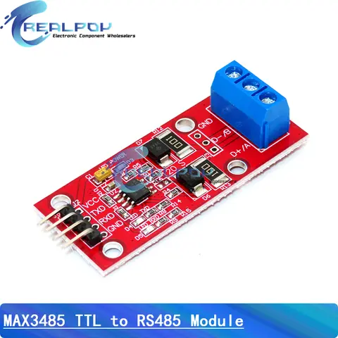Módulo MAX3485 TTL a RS485, accesorios de desarrollo MCU