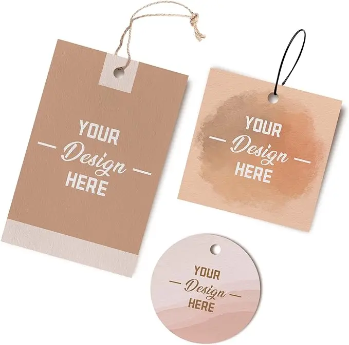 

Customized Name tag Labels for clothes Hang Tags Labels Trademark Manufacture Clothing Paper Sewing Tag printed Tags