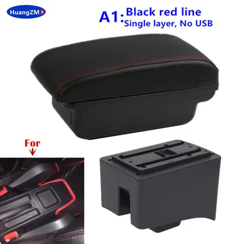 Подлокотник для Volkswagen Polo/VW Vento/V Polo 2009-2020, органайзер для хранения, аксессуары для тюнинга автомобиля