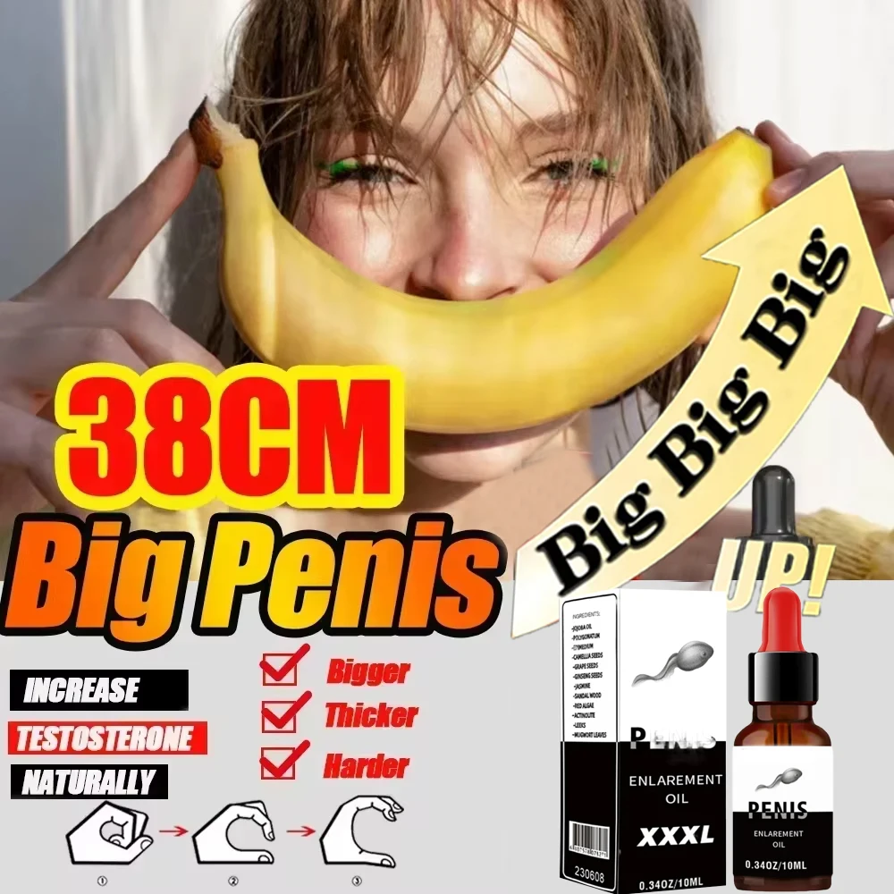 

Penis Enlargement Oil Permanent Penies Thickening Growth Massage Oil Big Dick Enlarge For Men Cock Increase Oil