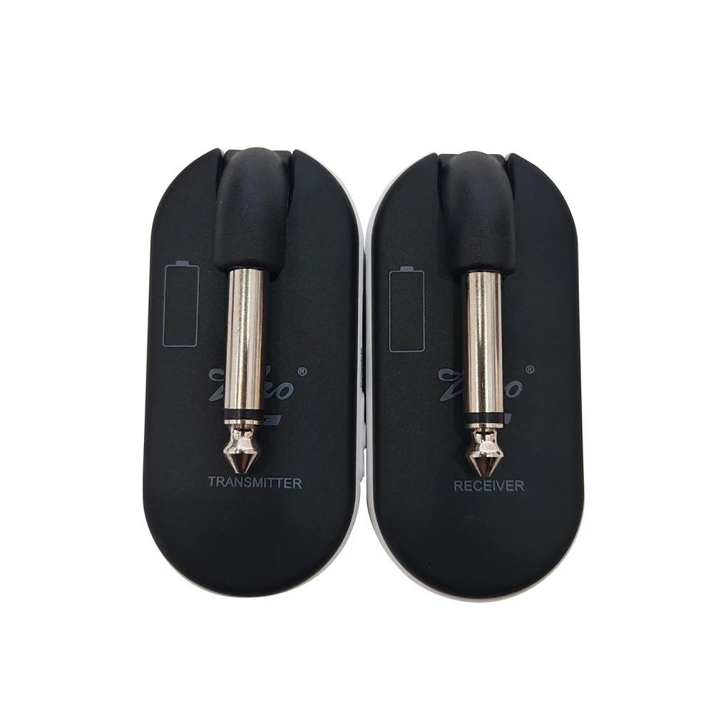 ZIKO X3 UHF Band Guitar Wireless Audio Transmitter Automatic Charging Case for Electric Guitar Bass Violin