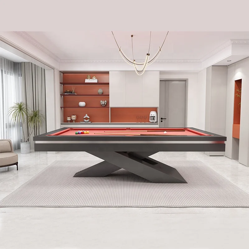 7ft 8ft 9ft Luxury Modern Stainless Steel Pool Table For Sale