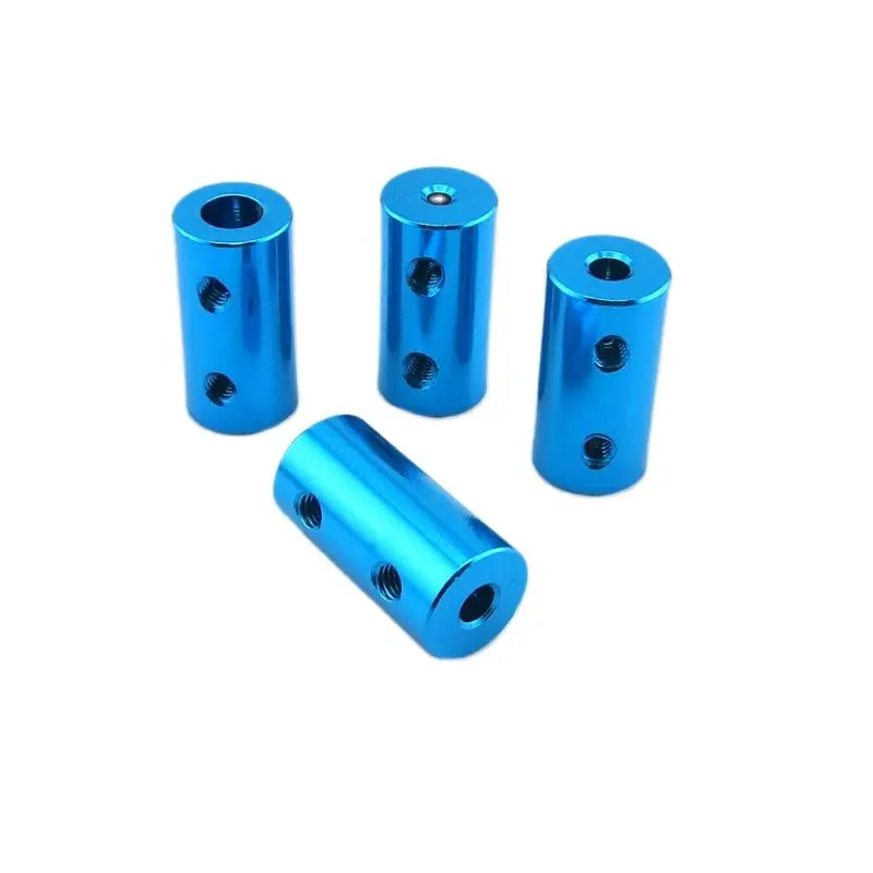 1pcs 2mm/3mm/4mm/5mm/6mm Aluminum Alloy Rigid Shaft Coupling Rigid Coupler Motor Connector for Motor Transmission Parts 10x20mm