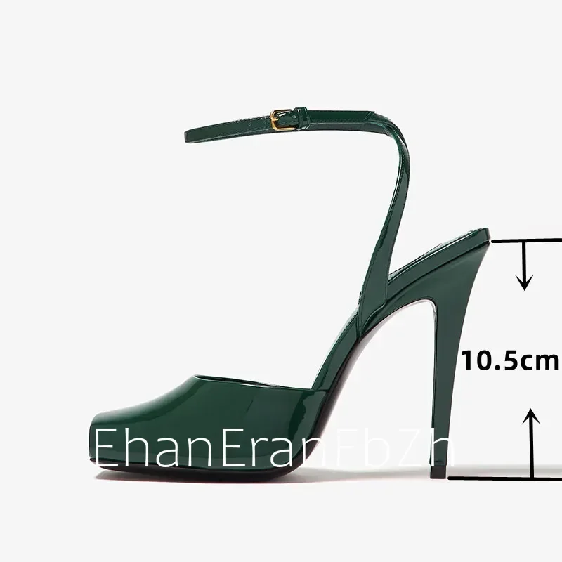 2025 Summer New Fish Mouth Stiletto Sandals European and American Fashion Party Wedding Sexy Large Women\'s Sandals