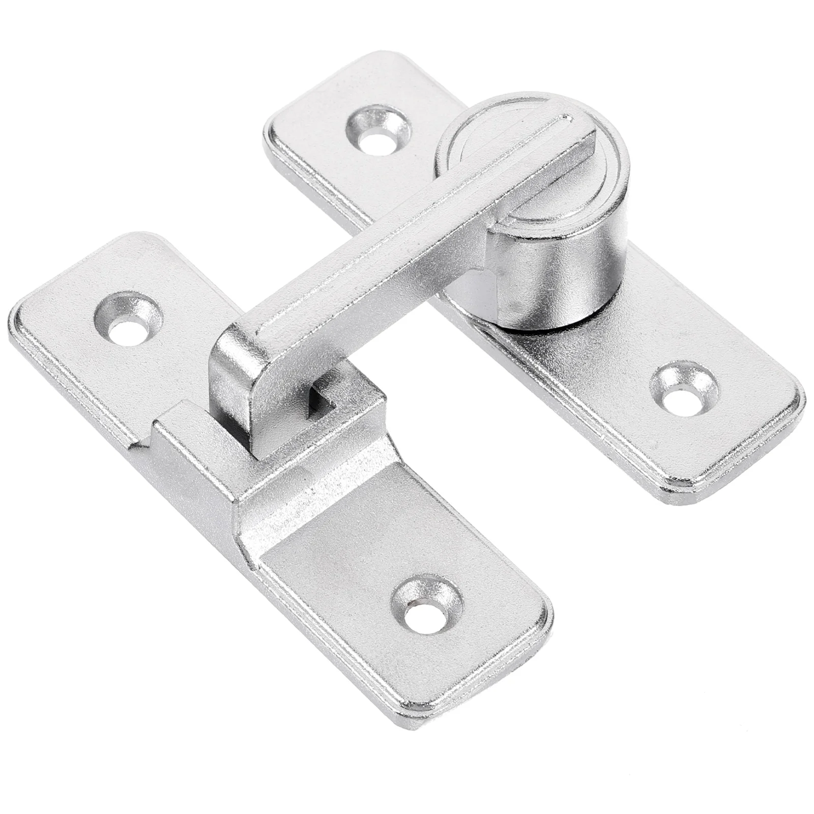 Sliding Latch Heavy Duty 180 Degree Zinc Alloy Privacy Lock for Barn Door Lock Garage Door Window Barn Hardware