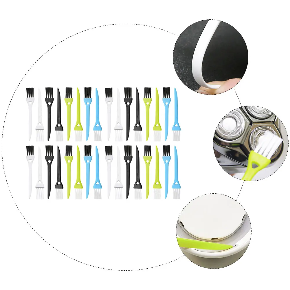 36Pcs Cleaning Brush Set Premium Electric Shaver Razor Cleaner Tool Small Durable Brushes for Hard to Reach Spaces