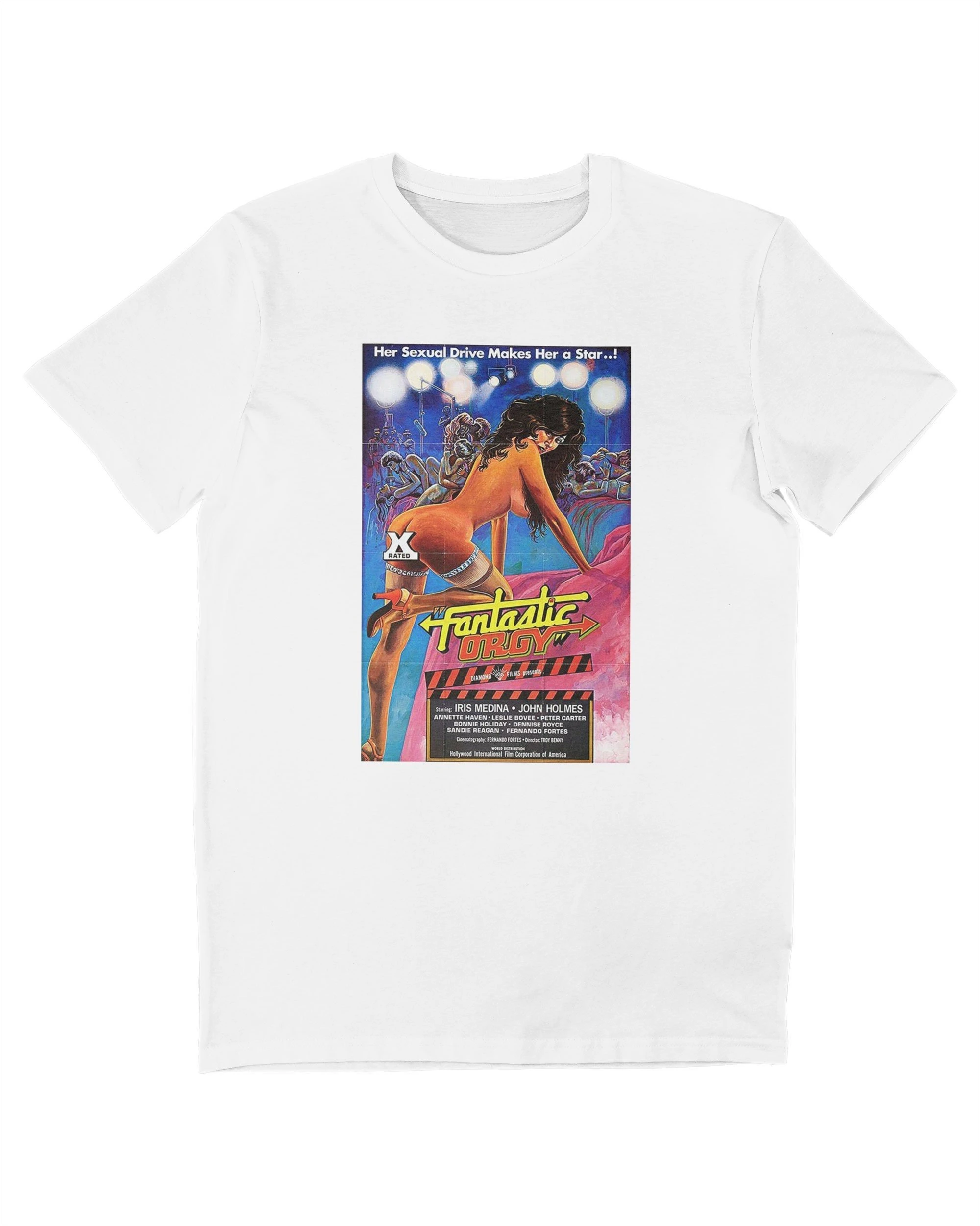 

Fantastic Orgy Graphic Printing Summer Luxury Brand Cotton Men's and Women's T-Shirts Short Sleeves Street Fashion Clothing