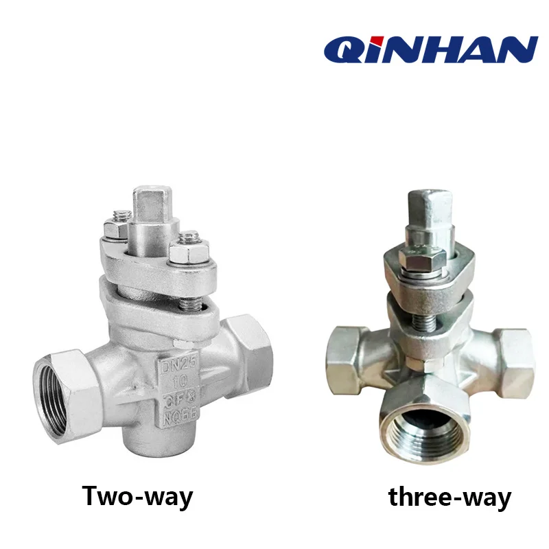 

Пробковый клапан из нержавеющей стали 304, двухходовой и трехходовой клапан с внутренней резьбой