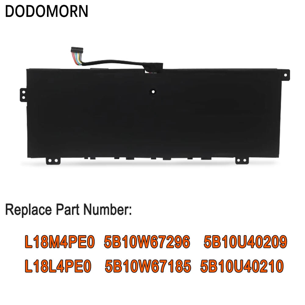 DODOMORN L18M4PE0 Laptop Battery For Lenovo Yoga C740-14IML 81TC000JUS 81TC7071JUS 81TC000QUS 81TC003LUS 81TC00C4US L18L4PE0