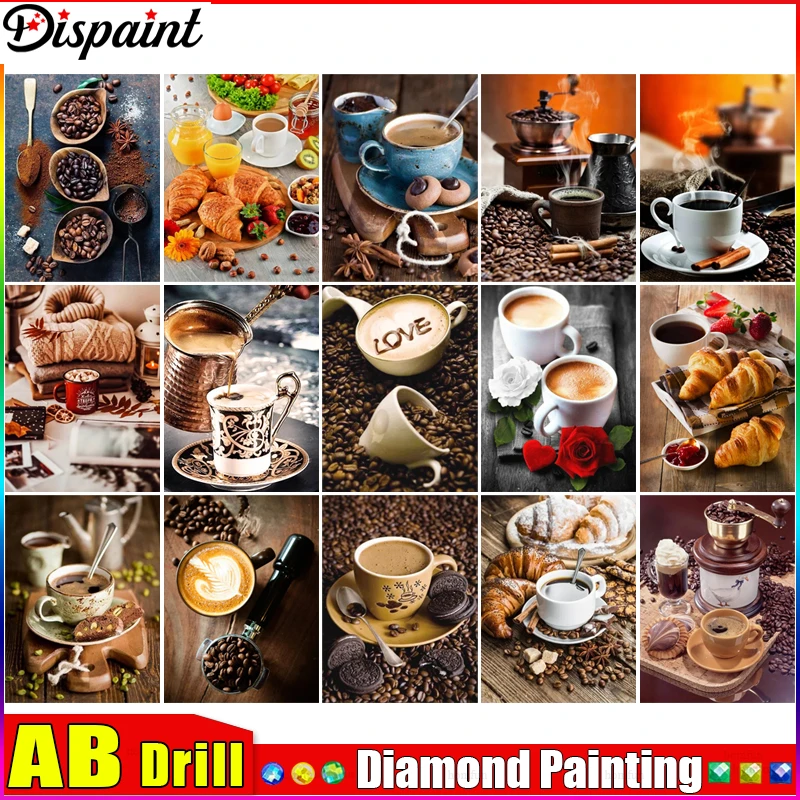 Dispaint AB Алмазная картина Вышивка крестиком Узор 5D Алмазная вышивка 