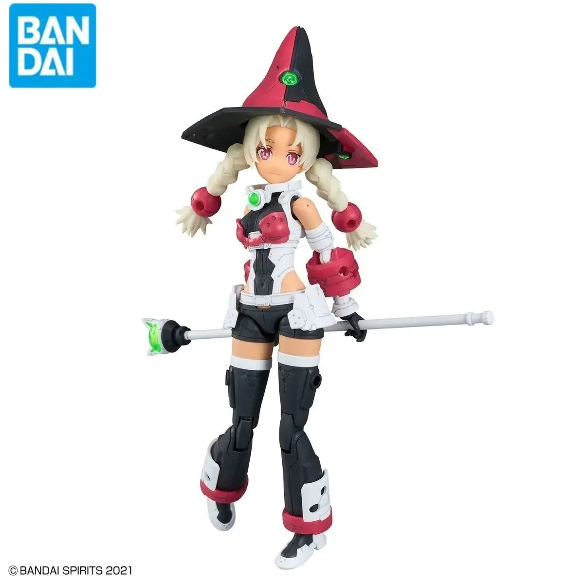 

Bandai 30 Minutes Sisters Model Kit Genuine 30MS SIS-WOO Marical Color C Anime Action Figure Collection Assembly Model Toys Gift