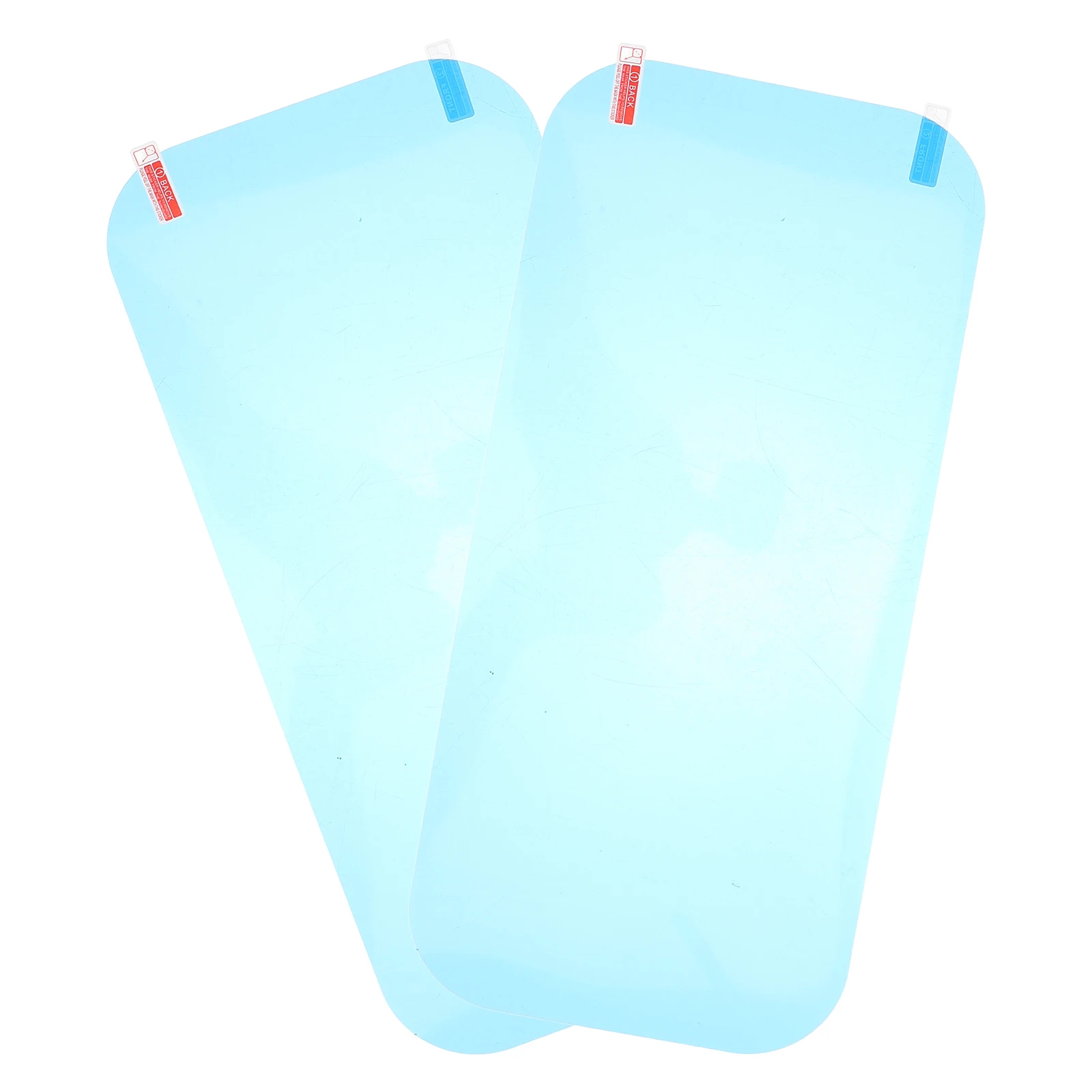

2Pcs Car Side Mirror Rainproof Film Anti-fog Rearview Protector Sky-blue Wide Applicability Truck Car Side Window Water