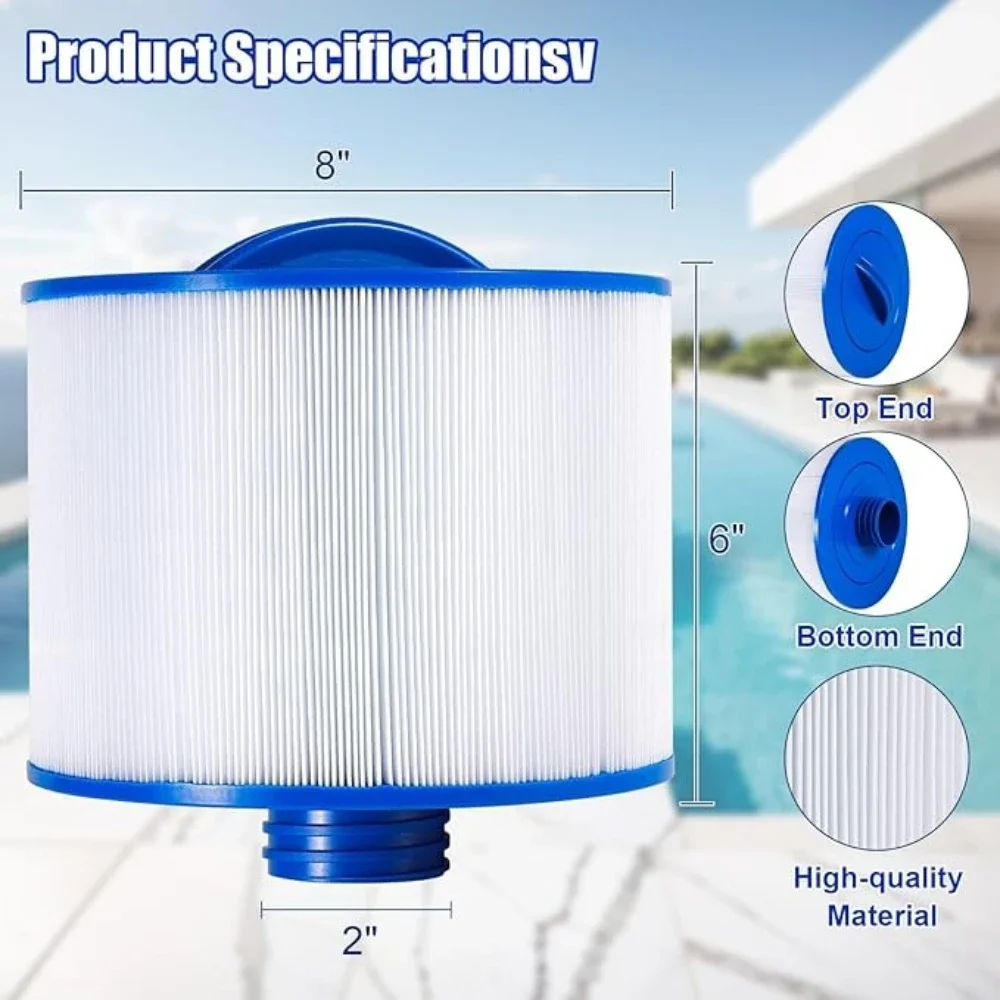 8CH-950 Replacement Spa Filter for Bullfrog 10-2785 PBF35 PBF50-F2S Filbur FC-0536 Excel XLS-834 Aladdin 15052 Baleen AK-90311