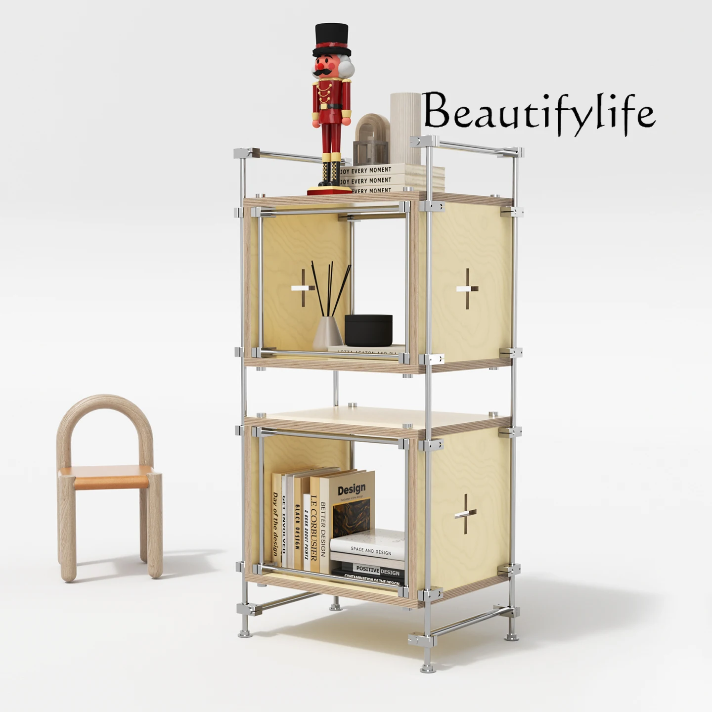Optical axis rack multi-layer vinyl record cabinet DIY ocean board custom guest restaurant entrance cabinet