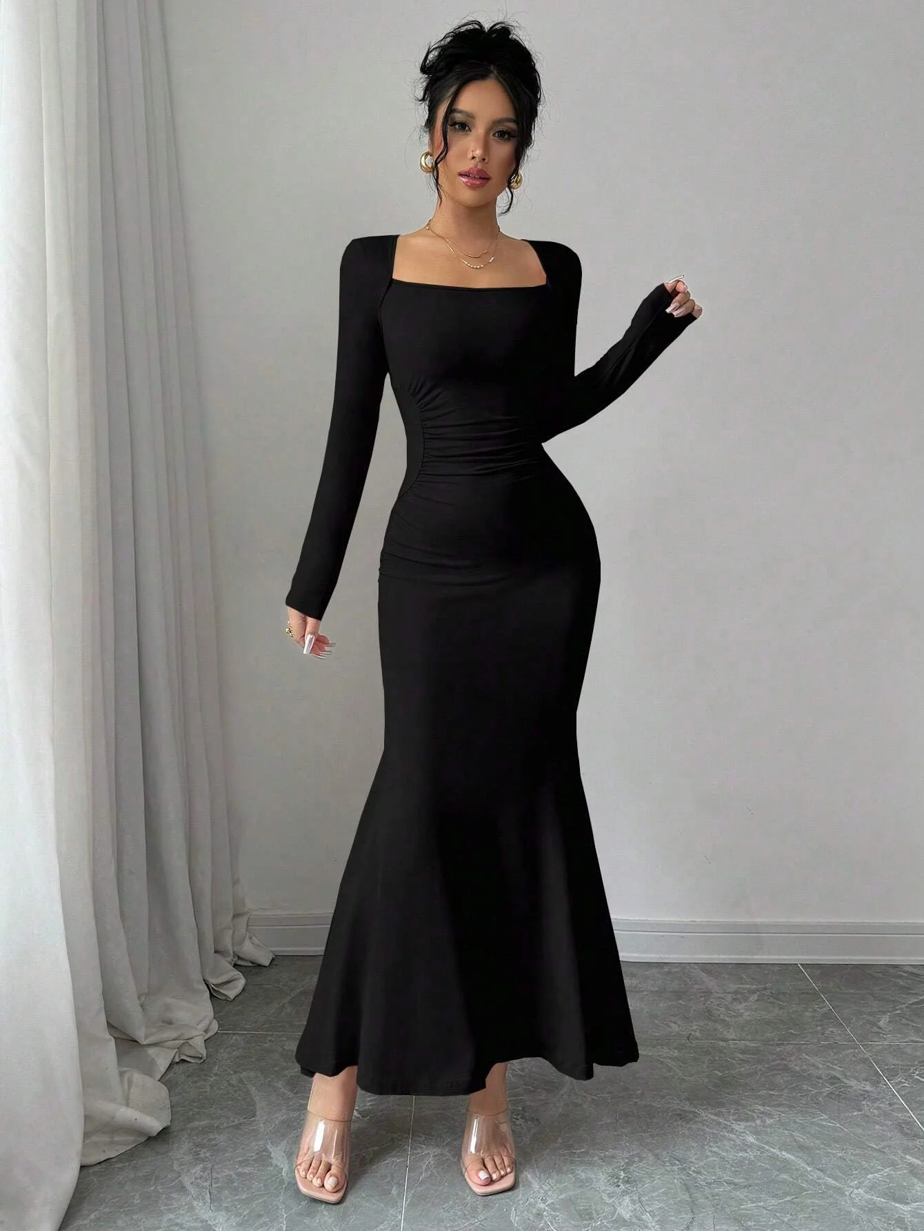 Thumbnail 4 - #74 Trending Long Sleeve Wrap Dress Right Now