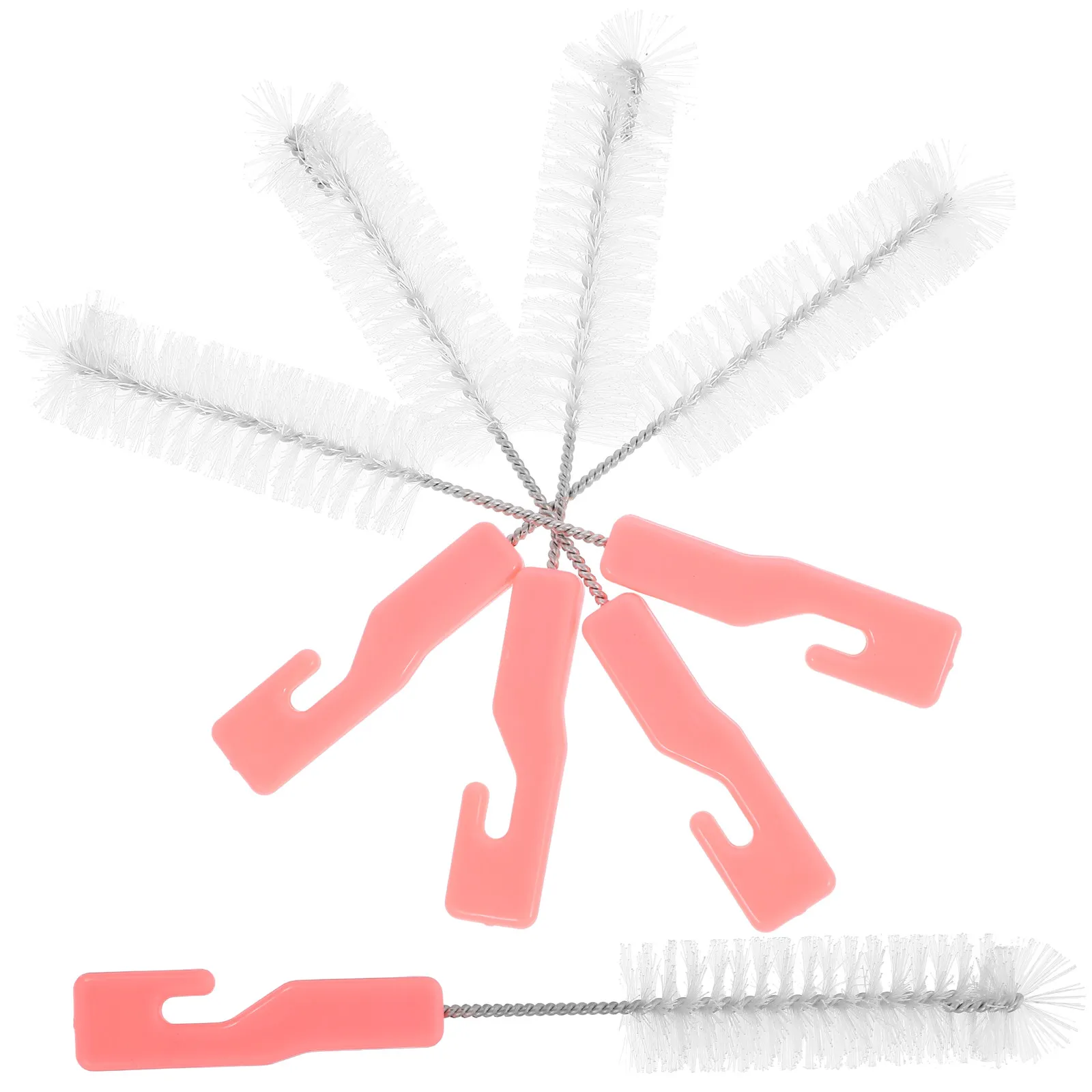 12Pcs Hearing-Aid Cleaning Brush High-Quality Nylon Soft Bristles Ergonomic Non-Slip Handle Extended Length for Thorough Tube view 5