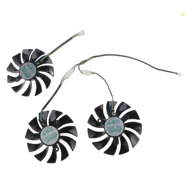 88mm GA92S2U 4Pin 12V VGA Fan Graphics Card Cooling Fan for GeForce 3060TI Dropshipping