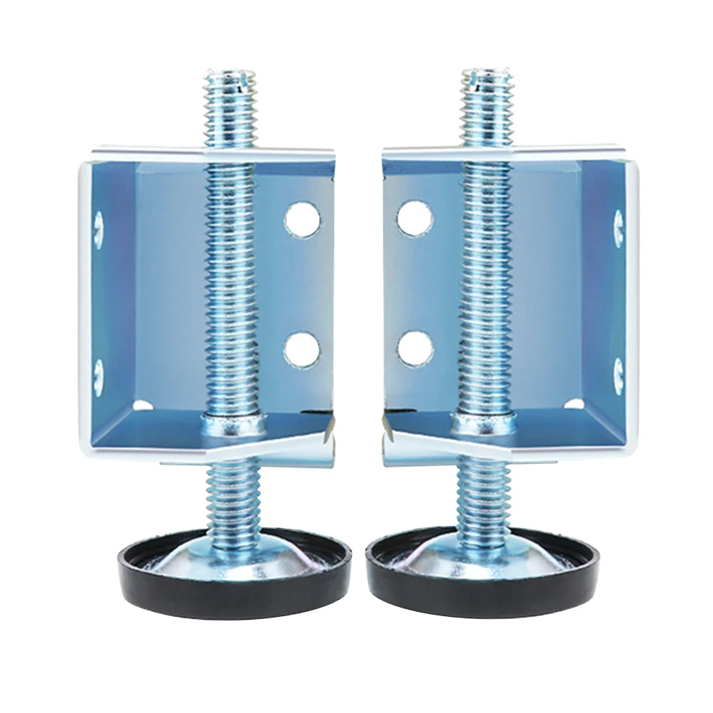 

1Pair Wardrobe Level Feet Adjustable Steel Furniture Leg Levelers Cabinet Legs Floor Protection Furniture Accessories