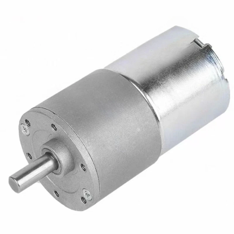 ZGB37RG DC Motor 12V 24V DC Gear Motor 2.5RPM/5RPM/10RPM/30RPM/50RPM/100RPM/230RPM/570RPM/1150RPM Eccentric output shaft