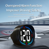 H2 GPS Car HUD digital KM/H MPH speedometer Head-up display Eletronicos Speed Alarm Gadgets Inteligentes for All Car