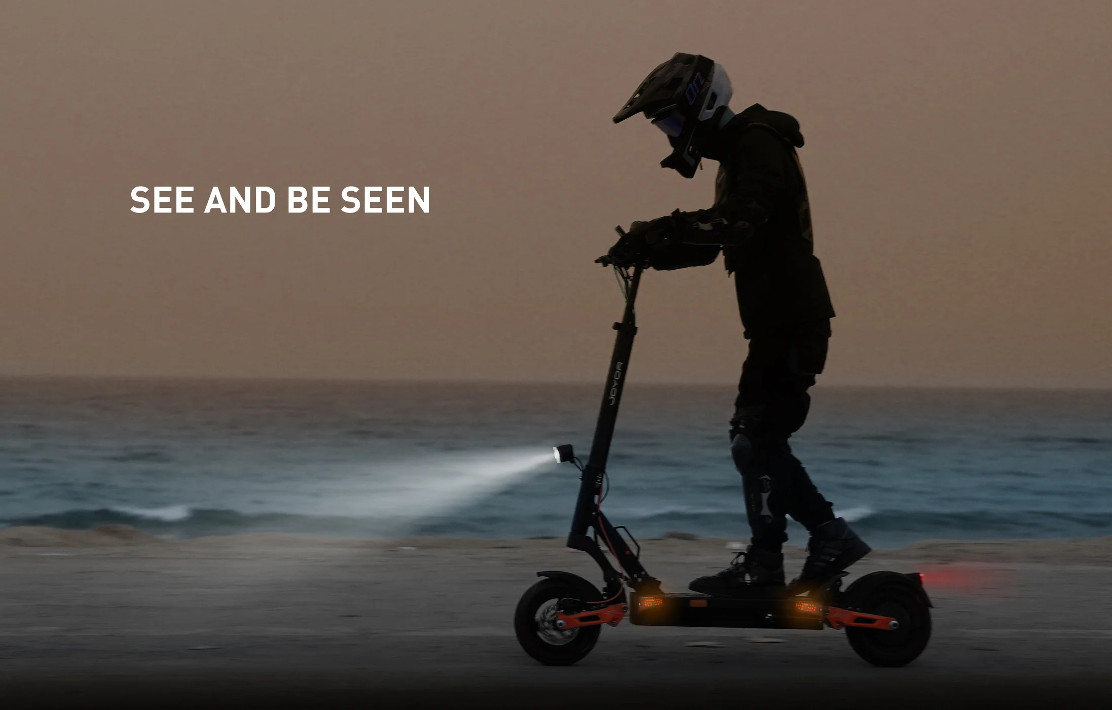 JOYOR T6 Elektroroller für Erwachsene 48V18AH Akku E-Mountain E-Scooter 10-Zoll Offroad-Reifen Faltbarer E-Scooter – Detail 14