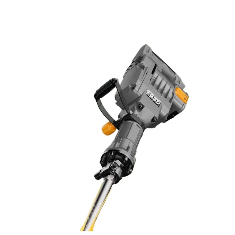 Electric pickaxe tree digging tool, high-power ramming, ice breaking, trench digging, rock breaking