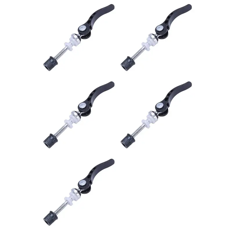 M93K-5X Black Bicycle Quick Release Seat Post Clamp Binder 6 X 55Mm Rod