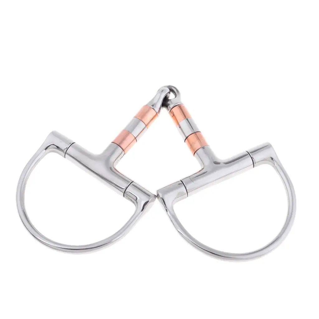 5inch Mouth Ultralight Wear-resistant Gear with Copper Rollers Horses Mules Equipment Supplies