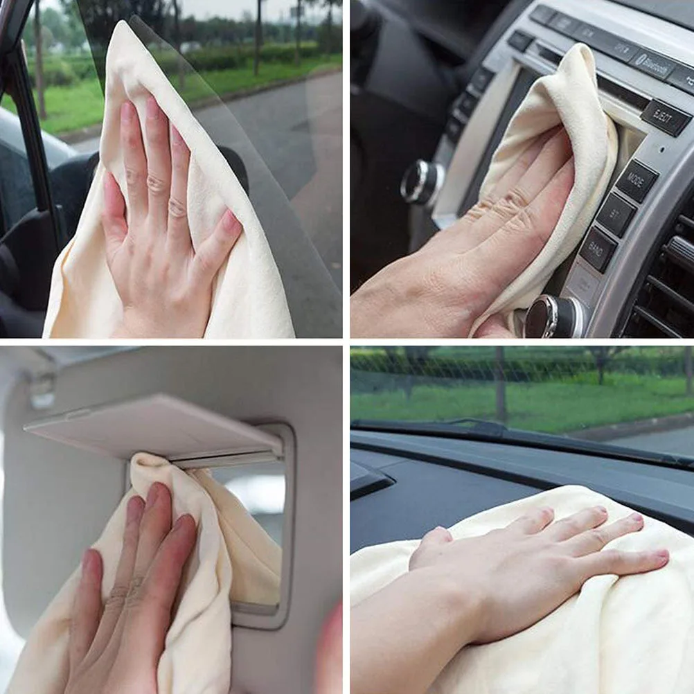 Car Cleaning Cloth Dual Function Wash Dry Towel For Auto Vehicle Scratch-Free Lightweight Compact Reusable Auto Washing Cloth