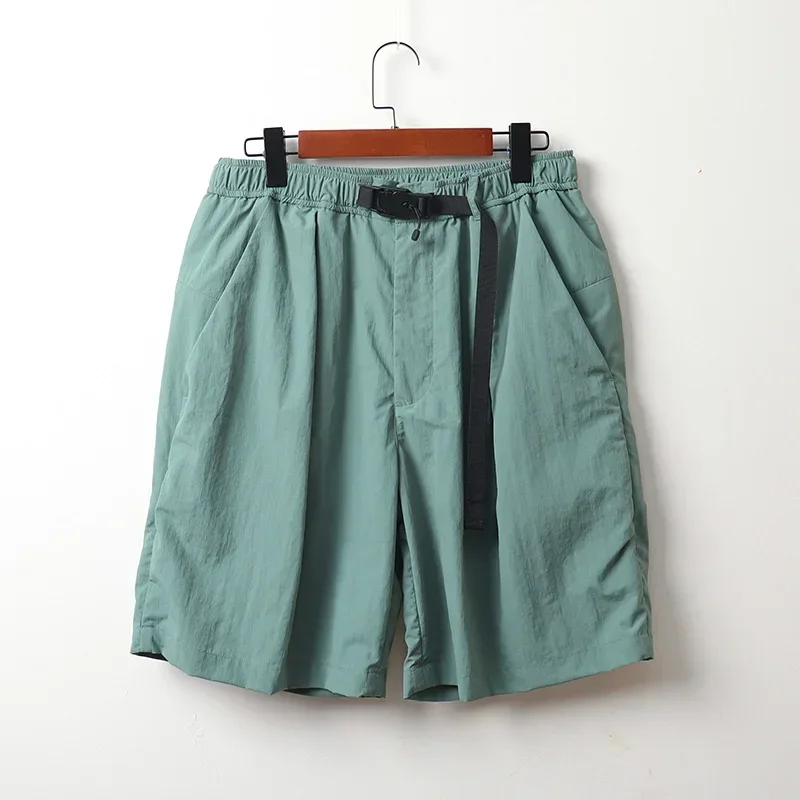 Replica TEATORA Japanese Functional Nylon Wrinkled Quick Drying Waterproof Shorts for Men's Fashion Brand Loose Casual Capris