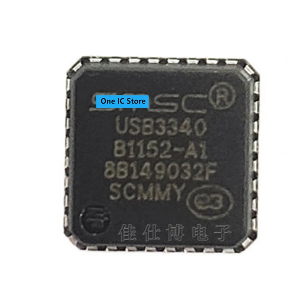

2pcs/lot 100% Original USB3340-EZK-TR USB3340 QFN Brand New Genuine Ic