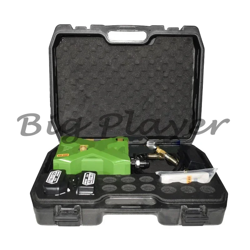 Mini Electric Battery Hydraulic Pump 70Mpa High Pressure Oil Pump Station Remote Switch Control Outdoor High-Altitude Work
