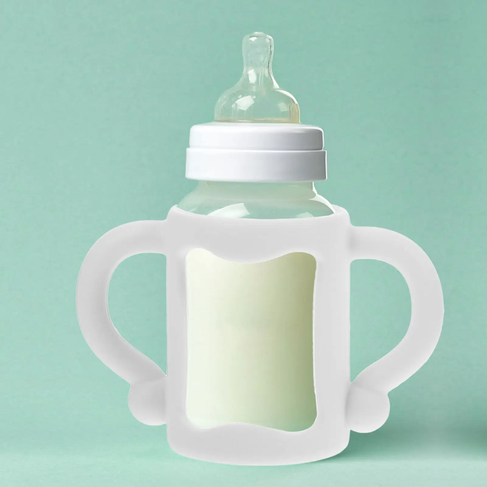 

Силиконовые ручки для детских бутылочек, 2 шт., эргономичные, для кормления младенцев и малышей, универсальные, мягкие, удобные аксессуары для бутылочек с молоком