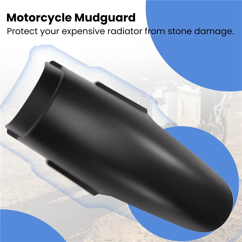 

Motorcycle Front Fender Mudguard Extender Splash Guard Extension For Tiger 1200 Rally Pro Rally Explor 2022-2024
