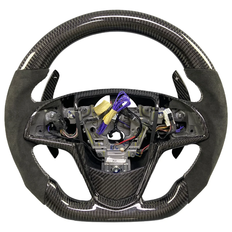 

Индивидуальное рулевое колесо из углеродного волокна для Cadillac ATS-V CTS-V CT4 CT5 CT6 XT4 XT5 XT6 2013 2014 2015 2016 2017 2018 2019