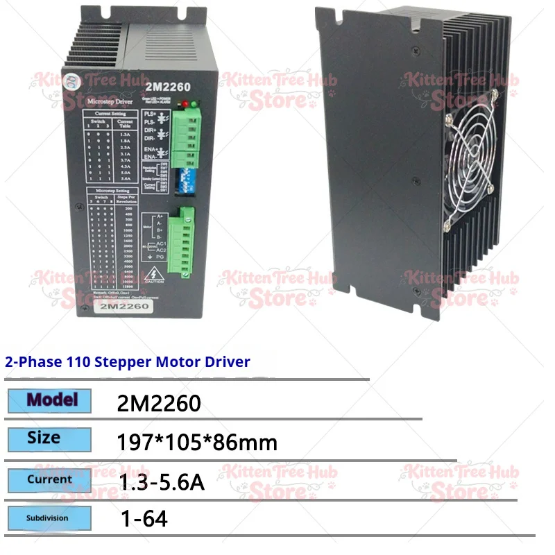 2DM2260 High-voltage 110 stepper motor driver