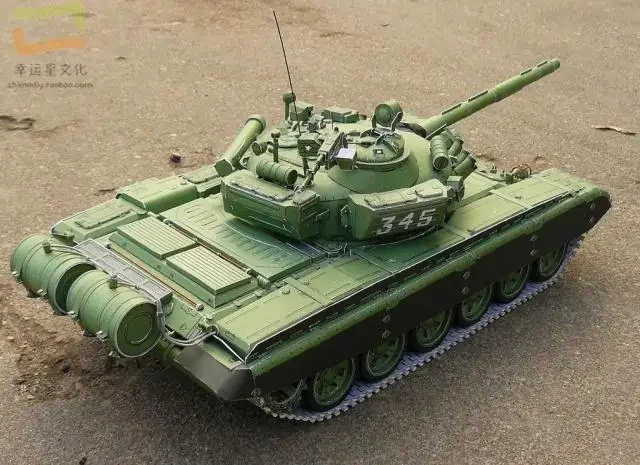 Soviet T-72M1 Main Battle Tank 3D Paper Model DIY Manual Military Papercraft