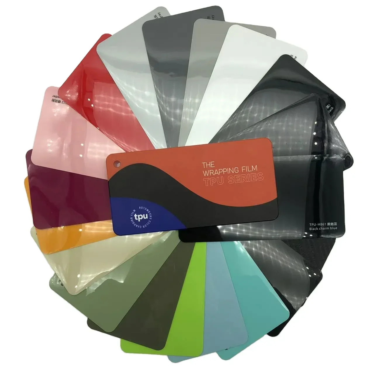 2025 Deekus Crystal Series Amostra grátis Mudança de cor 1.52*15m PPF 7.5mil Filme de proteção de tinta TPU brilhante