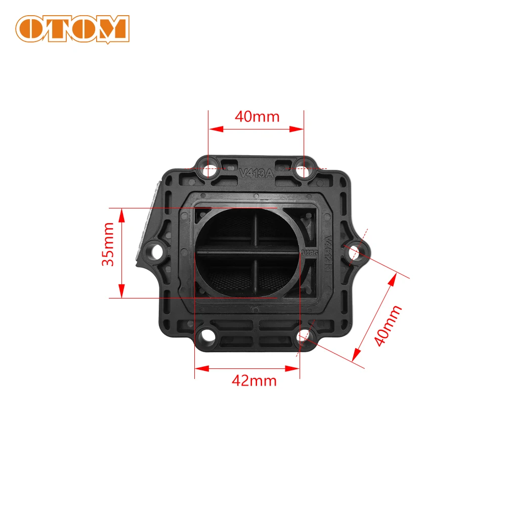 OTOM Motorcycle Reed Valve Assembly V4R13G V-Force Vforce 4R Reed Block Kit For KAWASAKI KX125 KDX200 KDX220 1983-2006 Dirt Bike
