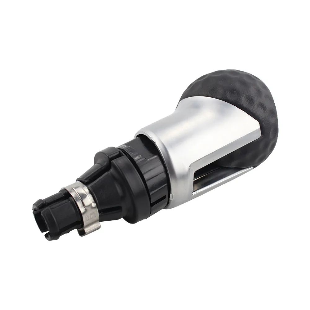 Leather Gear Shift Knob Lever Stick Pen for Volkswagen VW GOLF 4 IV MK4 GTI GTD R32 Bora Jetta Golf 5 V MK5 A5 6 MK6 7 MK7