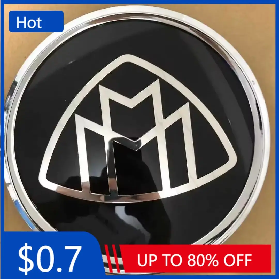 

Автомобильная наклейка 18,5 см, значок гриля, плоское зеркало, передняя эмблема, эмблема Maybach для Mercedes-Benz ML-Class ML W166 2012-2015 GL X166 2013