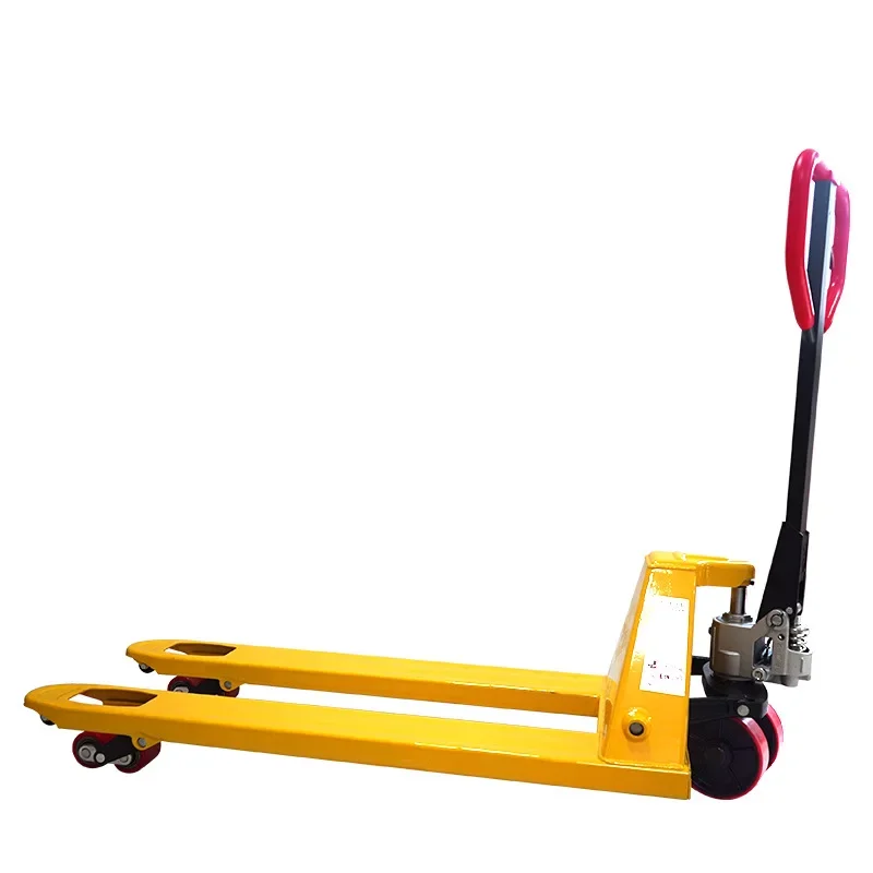 Hydraulic truck 3 tons 5 tons lift truck hand push pallet truck lifting ground nylon steel wheel manual forklift