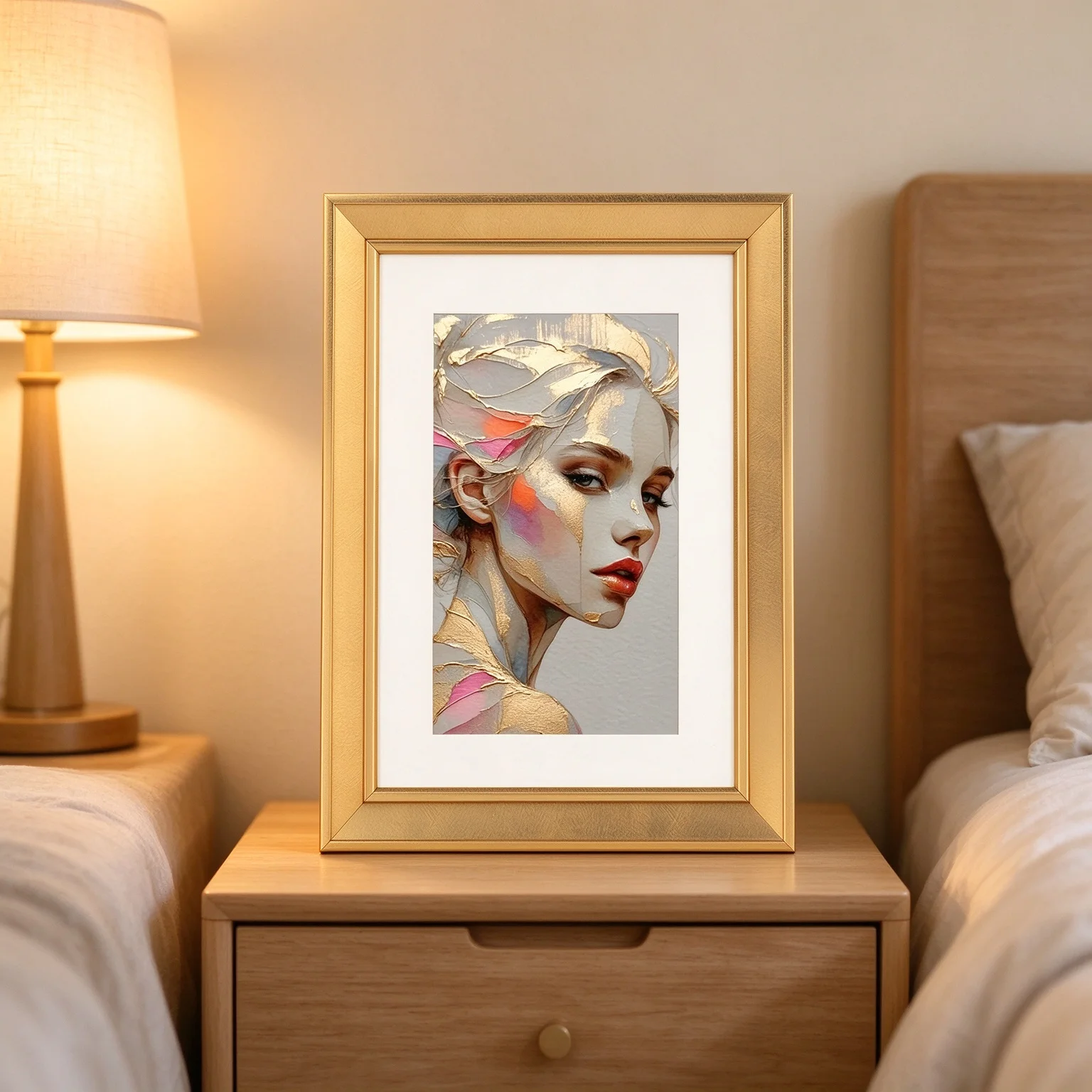 Imitation Wood Picture Frame 10X15/15X20/20X25/21X29.7cm Living Room Decor Gold Color Frame Photo Frame for Wall Hanging Desktop