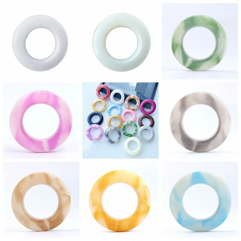 Durable Modern Roman Circle Plastic Thickened Plastic Curtain Ring Circle Home Decor