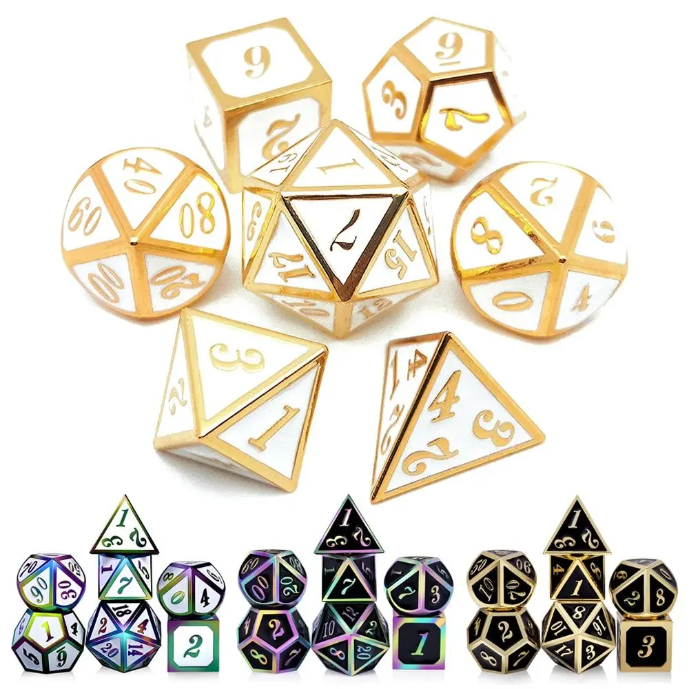 1SET 7Pcs Polyhedra… - image