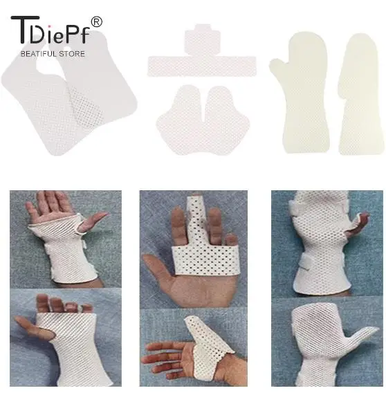 Thermoplastic Thumb Wrist Fixing Splint Orthopedic Immobilize Stabilize Support For Arthritis Sprains Tendonitis Pain Bone Care