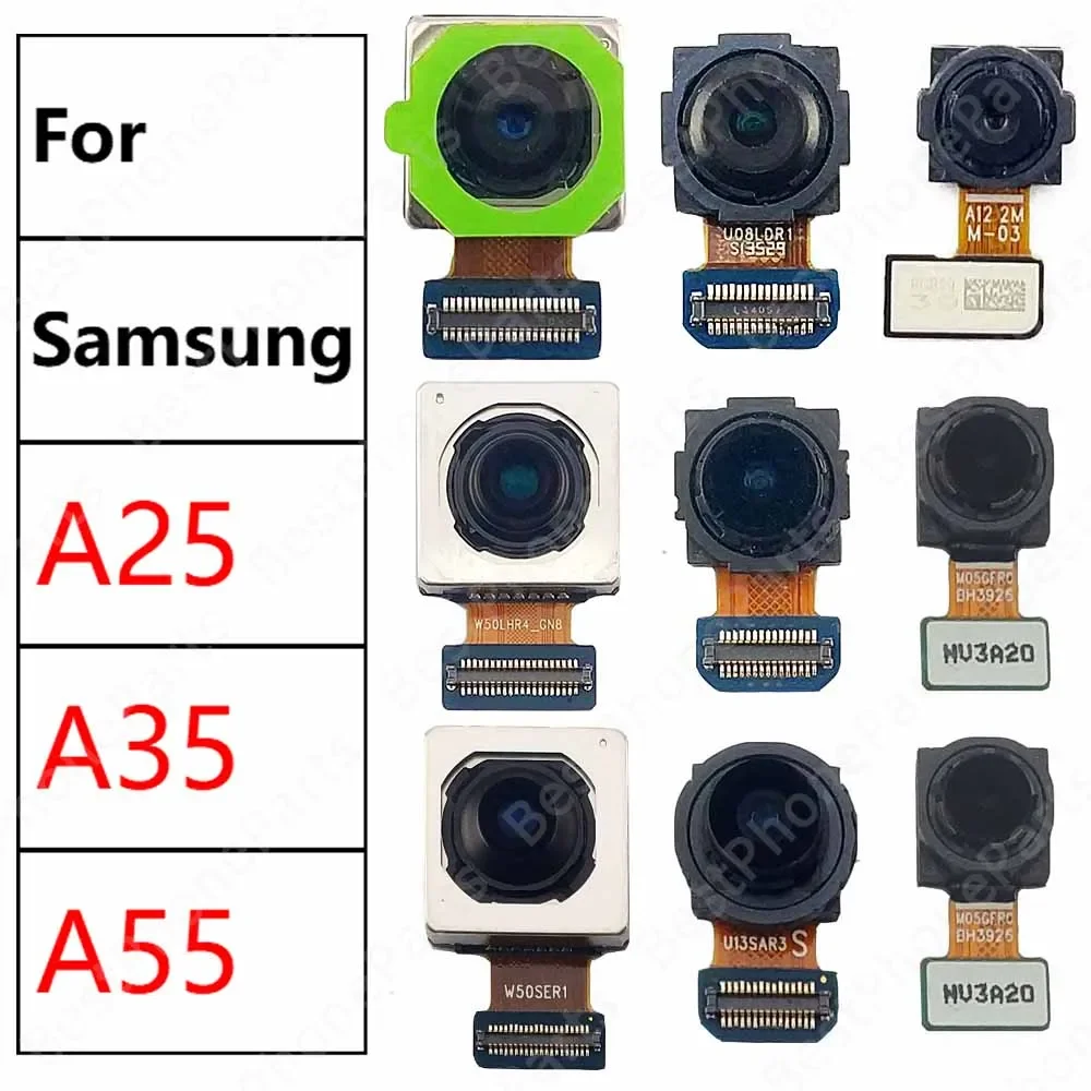 Tylna kamera do Samsung Galaxy A55 A25 A35 5G A356 A556 A256 Tylna kamera tylna Moduł telefonu komórkowego Części zamienne