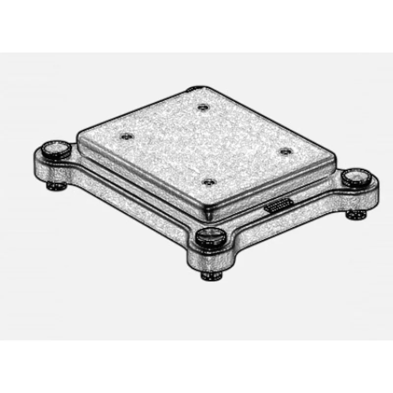 1Pcs Professional Speaker Tray Base, Double-layer Universal Wheel Shock Absorber, Subwoofer Home Theater Box.